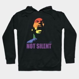 NOT SILENT – PRIDE IN SOLIDARITY by Swoot Hoodie